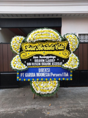 Papan Bunga Duka di Ternate Tengah