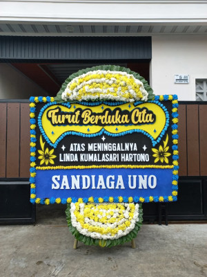 Papan Bunga Duka di Ternate Tengah