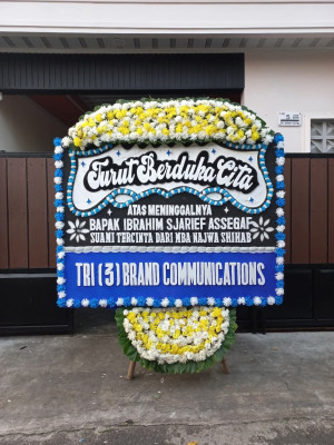 Papan Bunga Duka di Ternate Tengah